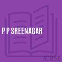 P P Sreenagar Primary School Logo