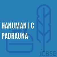 Hanuman I C Padrauna School Logo