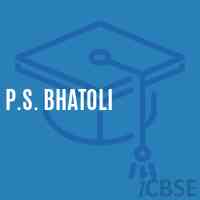 P.S. Bhatoli Primary School Logo