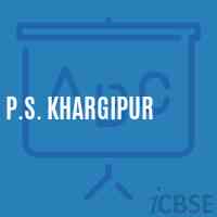 P.S. Khargipur Primary School Logo