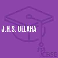 J.H.S. Ullaha Middle School Logo
