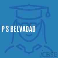P S Belvadad Primary School Logo