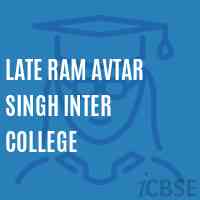 Late Ram Avtar Singh Inter College High School Logo