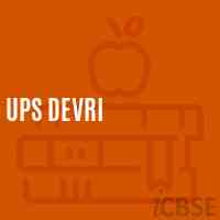 Ups Devri Middle School Logo