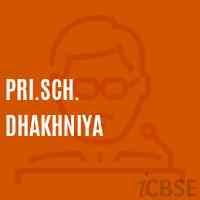 Pri.Sch. Dhakhniya Primary School Logo