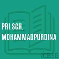 Pri.Sch. Mohammadpurdina Primary School Logo