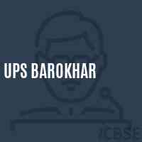 Ups Barokhar Middle School Logo