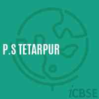 P.S Tetarpur Primary School Logo
