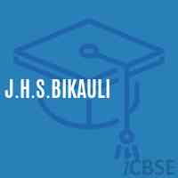 J.H.S.Bikauli Middle School Logo