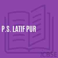 P.S. Latif Pur Primary School Logo