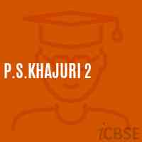 P.S.Khajuri 2 Primary School Logo