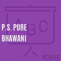 P.S. Pure Bhawani Primary School Logo