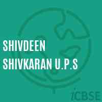 Shivdeen Shivkaran U.P.S Middle School Logo