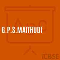 G.P.S.Maithudi Primary School Logo