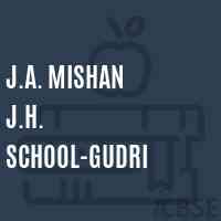 J.A. Mishan J.H. School-Gudri Logo