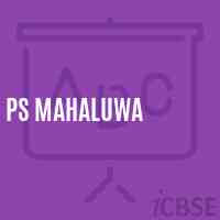 Ps Mahaluwa Primary School Logo
