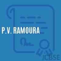 P.V. Ramoura Primary School Logo