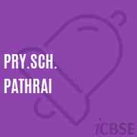 Pry.Sch. Pathrai Primary School Logo