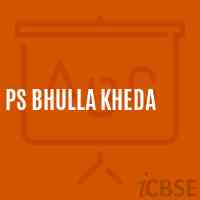 Ps Bhulla Kheda Primary School Logo