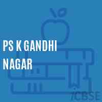Ps K Gandhi Nagar Primary School Logo