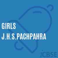 Girls J.H.S.Pachpahra Middle School Logo