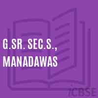 G.Sr. Sec.S., Manadawas High School Logo