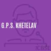 G.P.S. Khetelav Primary School Logo