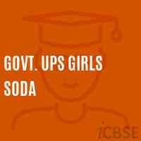 Govt. Ups Girls Soda Middle School Logo