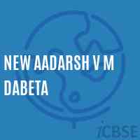 New Aadarsh V M Dabeta Middle School Logo