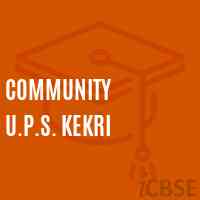 Community U.P.S. Kekri Middle School Logo