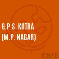 G.P.S. Kotra (M.P. Nagar) Primary School Logo