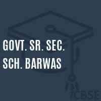 Govt. Sr. Sec. Sch. Barwas High School Logo