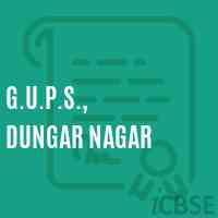 G.U.P.S., Dungar Nagar Middle School Logo