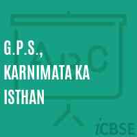 G.P.S., Karnimata Ka Isthan Primary School Logo