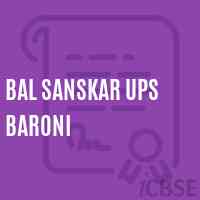 Bal Sanskar Ups Baroni Middle School Logo