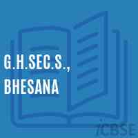 G.H.Sec.S., Bhesana High School Logo