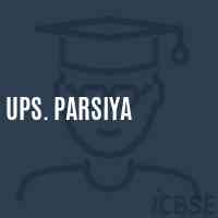 Ups. Parsiya Middle School Logo