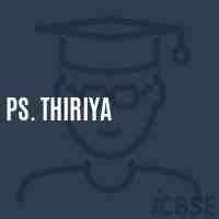 Ps. Thiriya Primary School Logo