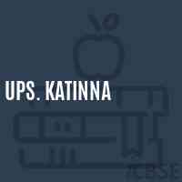 Ups. Katinna Middle School Logo