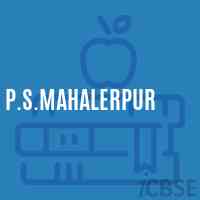 P.S.Mahalerpur Primary School Logo
