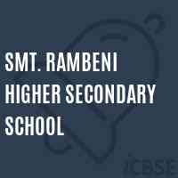 Smt. Rambeni Higher Secondary School Logo