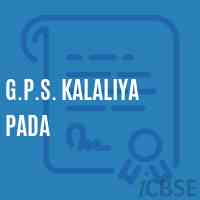 G.P.S. Kalaliya Pada Primary School Logo