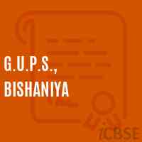 G.U.P.S., Bishaniya Middle School Logo