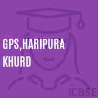 Gps,Haripura Khurd Primary School Logo