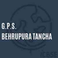 G.P.S. Behrupura Tancha Primary School Logo