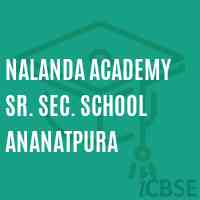 Nalanda Academy Sr. Sec. School Ananatpura Logo