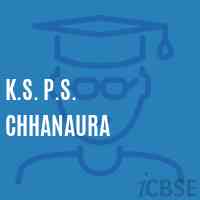 K.S. P.S. Chhanaura Primary School Logo