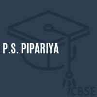 P.S. Pipariya Primary School Logo
