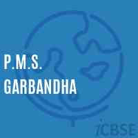 P.M.S. Garbandha Middle School Logo