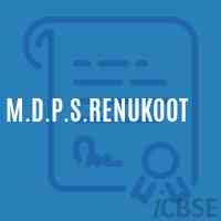 M.D.P.S.Renukoot Primary School Logo